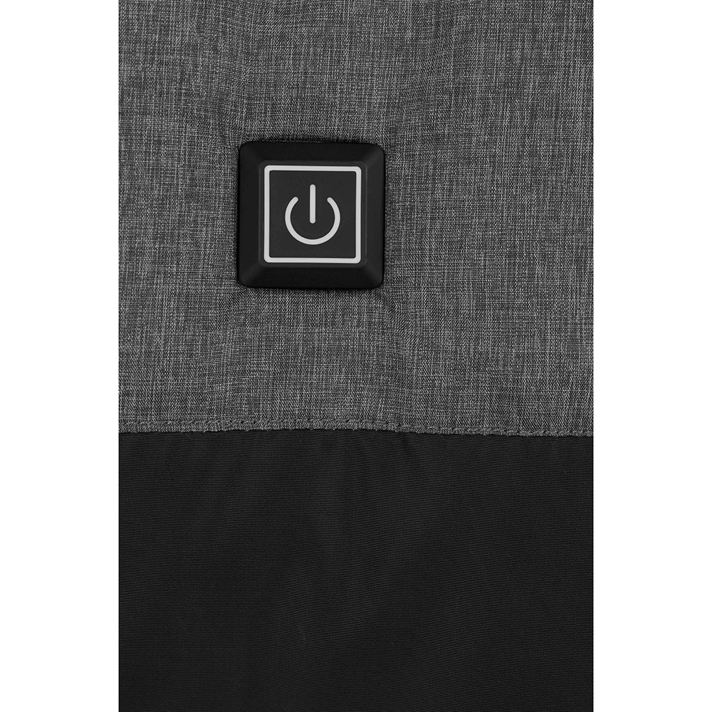 All One - Gilet chauffant Norway Noir / Gris