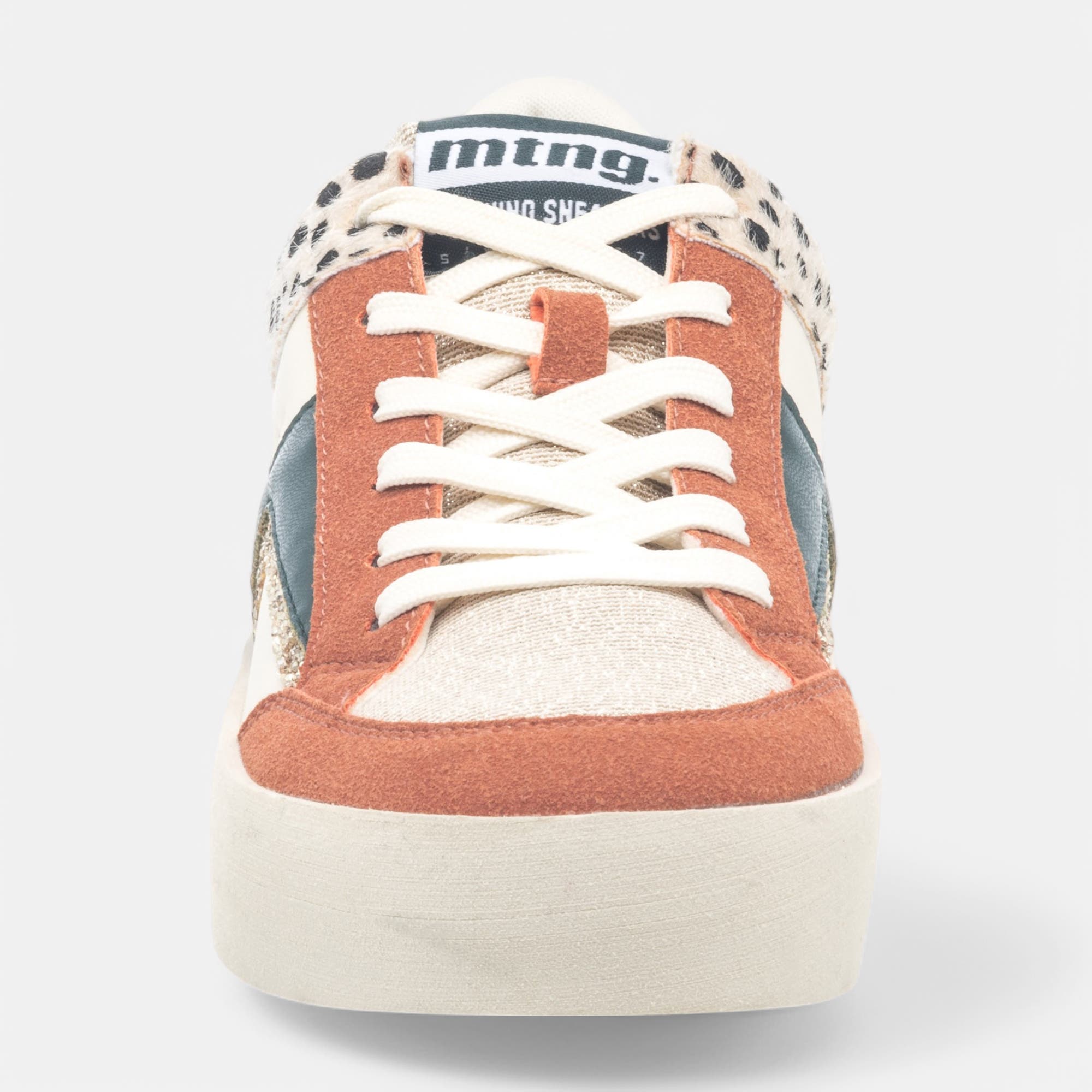 Baskets basses Femme corail
