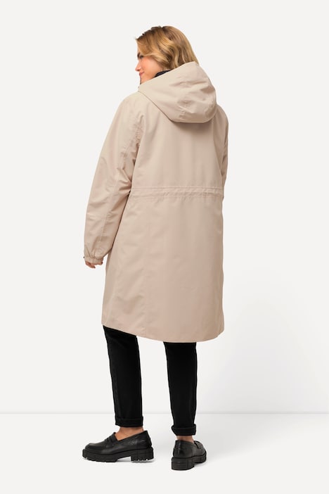 HYPRAR 3-in-1-Funktionsjacke, wasserdicht, Zipptaschen