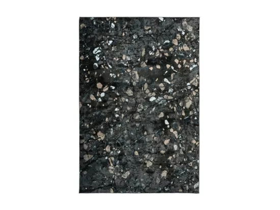 Tapis 230x160cm, design G308A coloris bleu pétrole - Confort et élégance pour votre intérieur