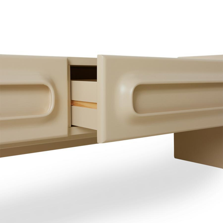 HKliving Space Low Board tv-kast cream