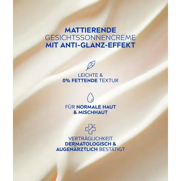 Mattierender Gesichtsschutz LSF 30