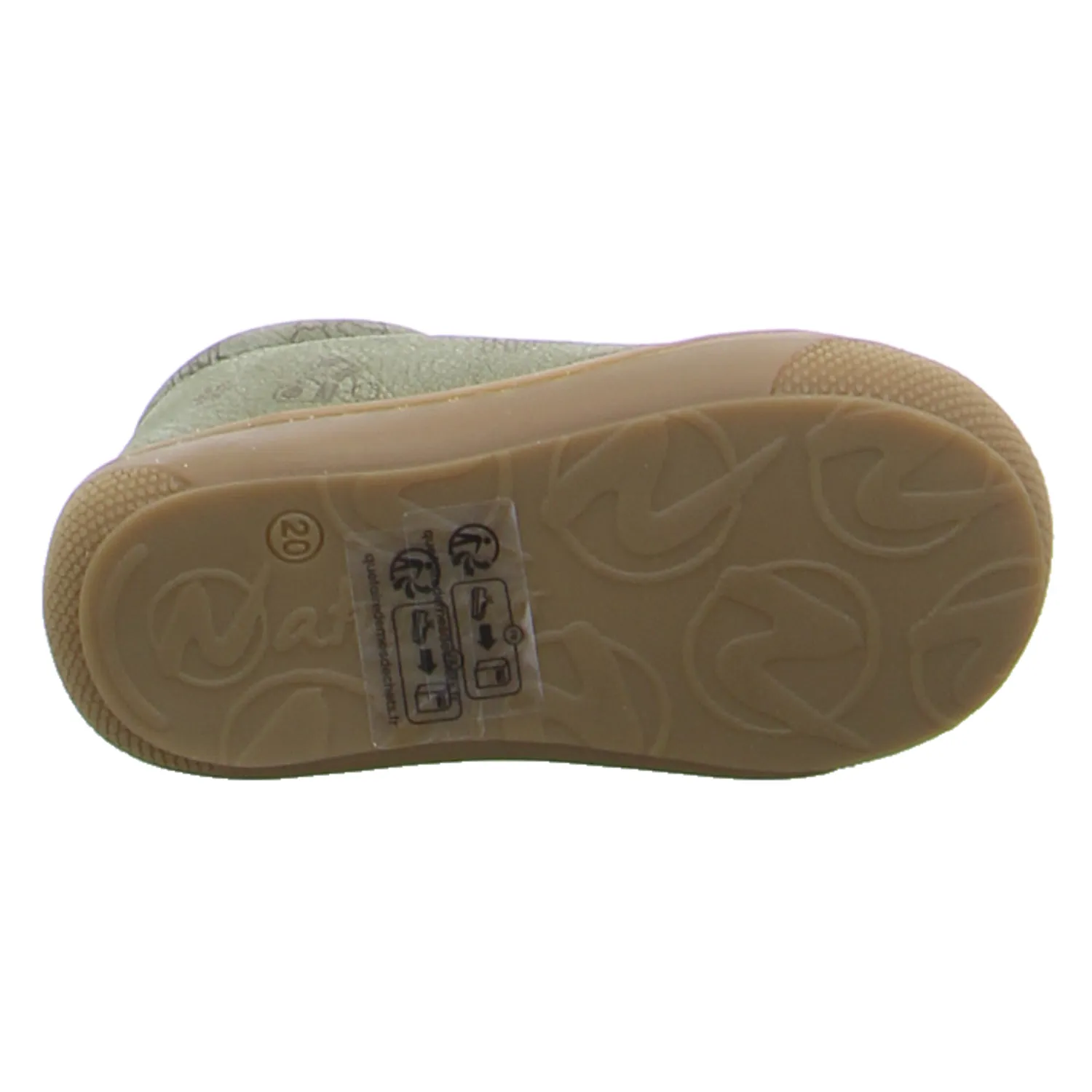 NATURINO Lauflernschuh Grün Leder  unisex Bottine