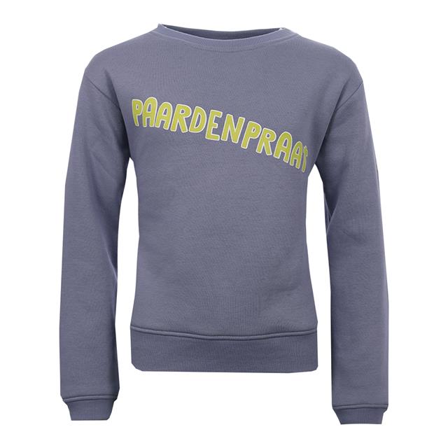 Trui Paardenpraat By Ej Teddy Kids Lichtblauw