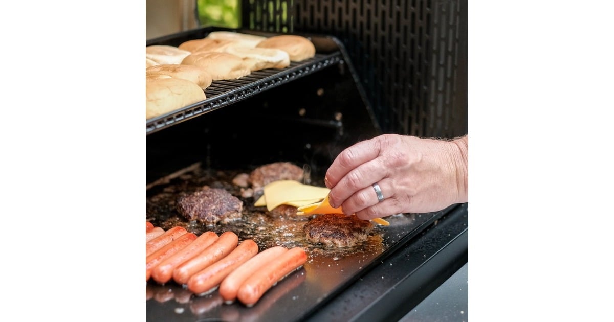 MasterbuiltGravity Series 800 Digital Charcoal Griddle + Grill + Smoker houtskoolbarbecue  (Zwart)