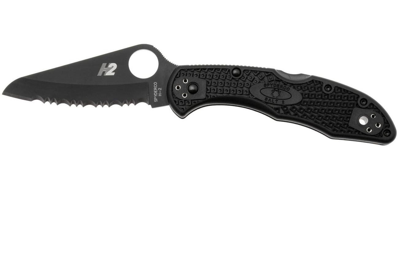 Spyderco Salt 2 C88SBBK2 serrated zakmes