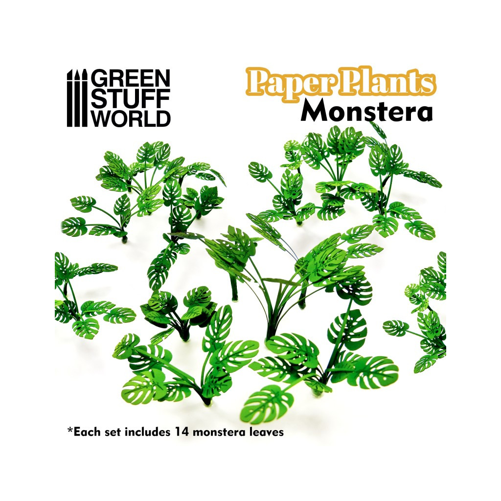 Plantes en Papier - Monstera
