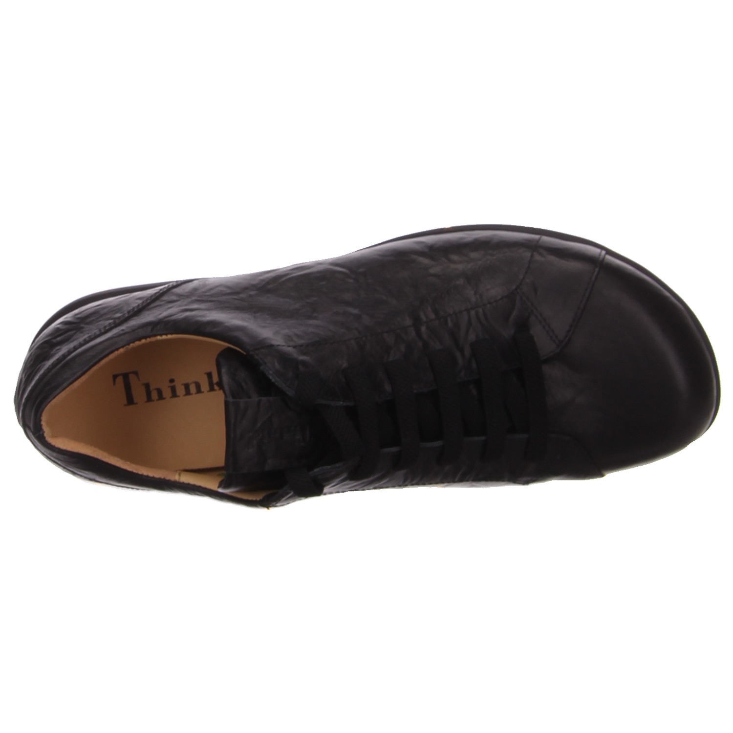 Think Schnürschuhe schwarz schwarz