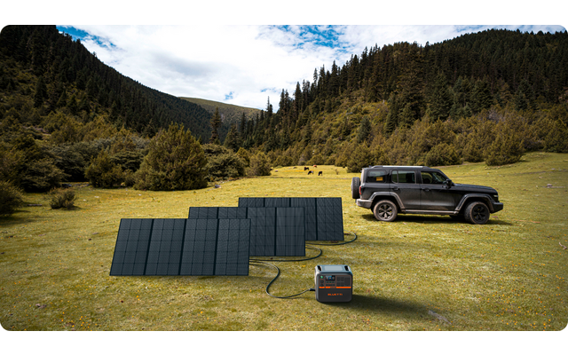 BLUETTI AC200P L-Black-EU tragbare Powerstation 1250 W