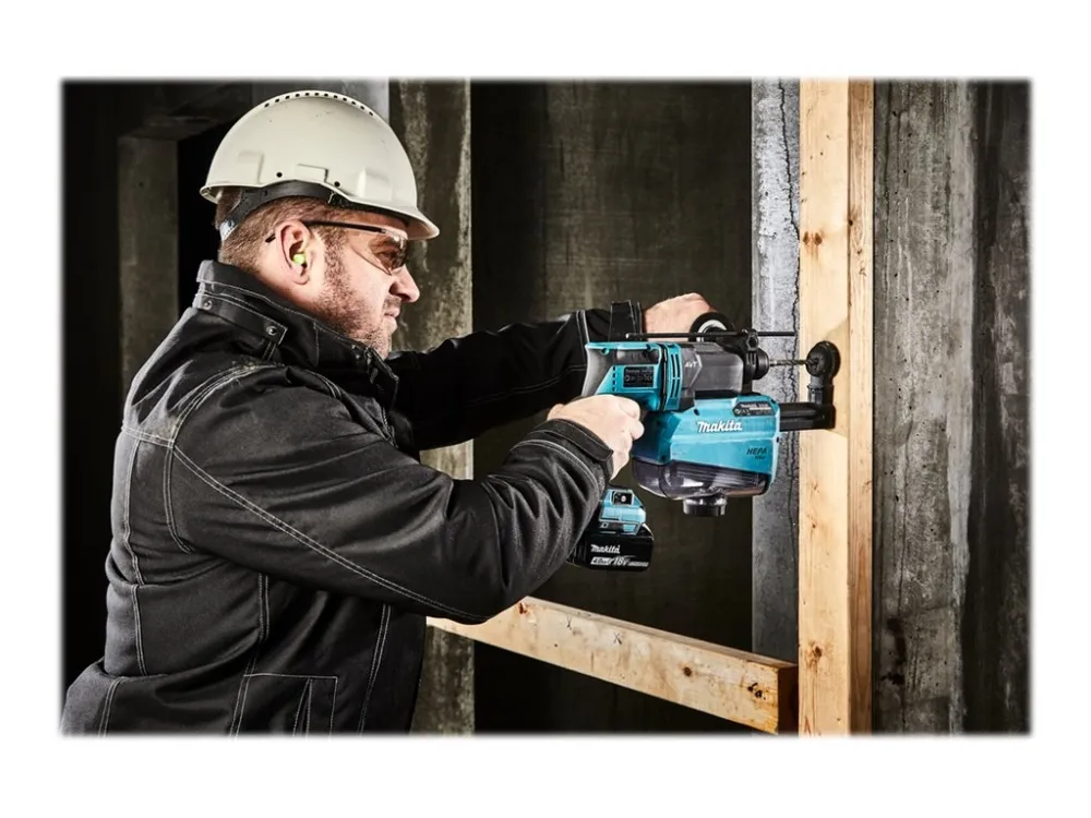 Makita DHR182Z - Roterende hammer - ledningfri - 3 tilstande - SDS-plus 18 mm - 1.7 Joule - intet batteri - 18 V