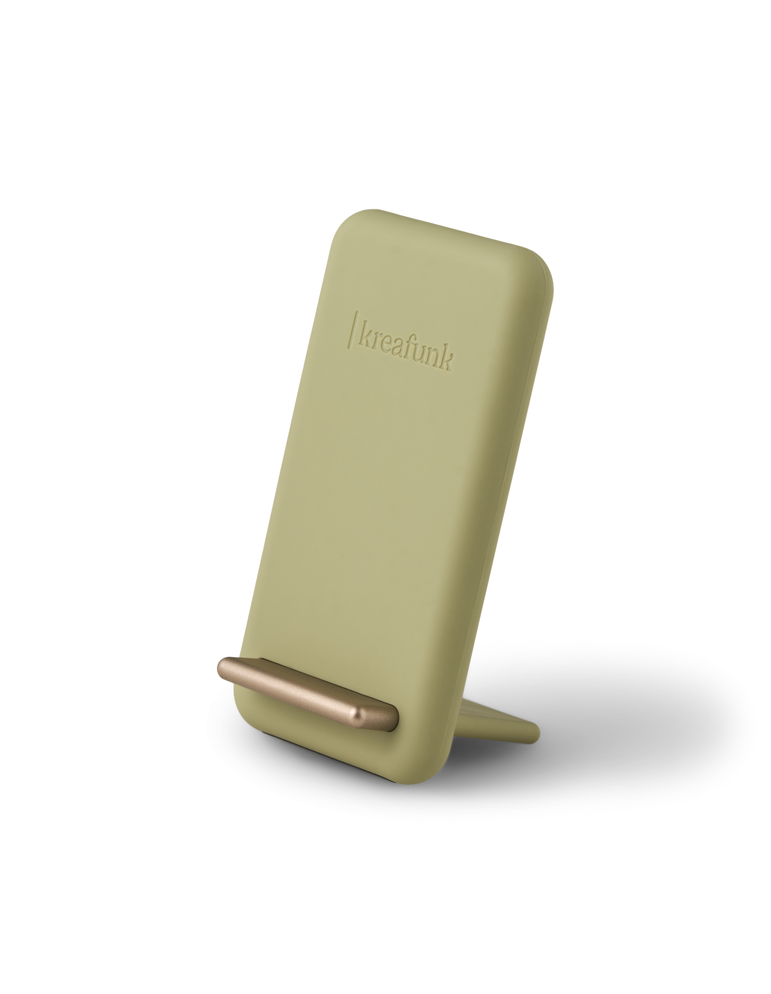 reCHARGE | Platik/metal/silikone. 117 x 64 x 72 mm. | Spring Green | Kreafunk