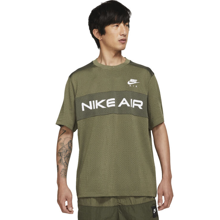 Nike sportswear air mesh t-shirt Green
