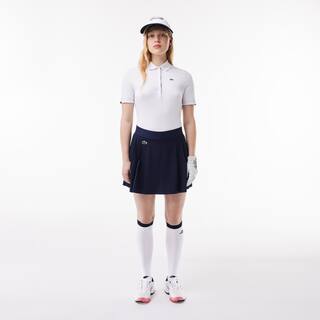 Jupe femme Golf Lacoste SPORT avec shorty intégré ultra-dry Robes & Jupes - Bleu - Lacoste - Femme