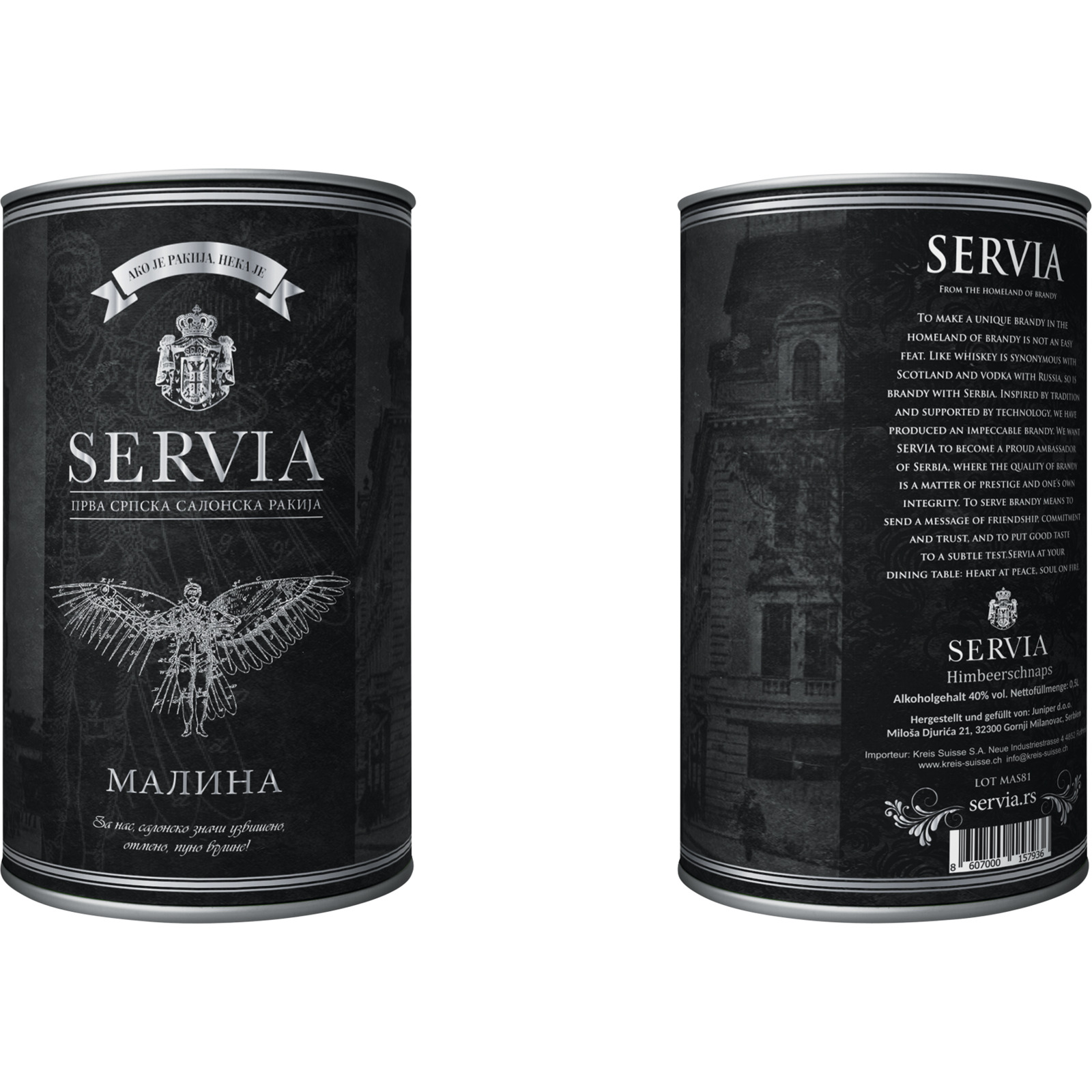 Servia Malina 50 cl