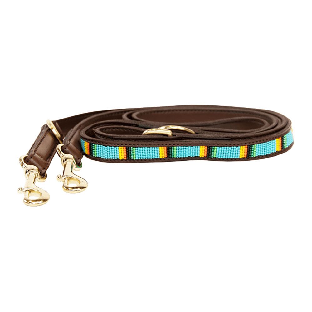 Kentucky PEARLS - Laisse pour chien bleu clair