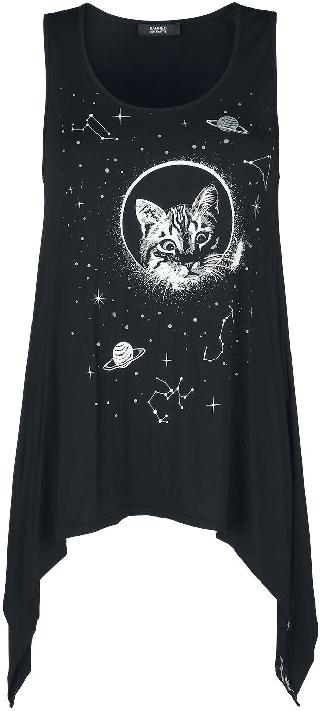 Haut Space Cat | Banned Top