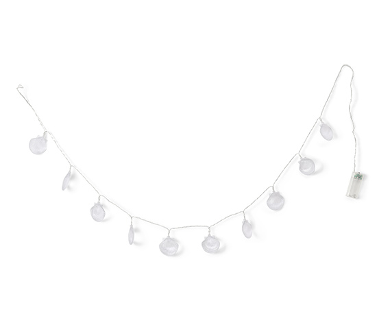 LED-Lichterkette mit Muscheln