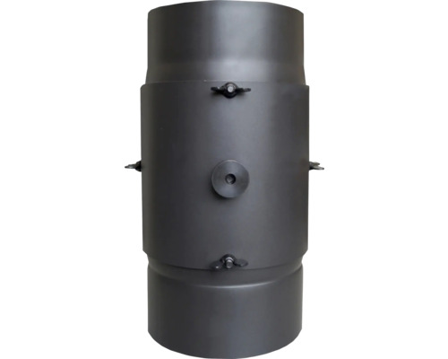 Fijnstoffilter FIREFIX schoorsteenFILTER, rookgasafvoer met inspectieluik ø 150 mm, 30 cm lang, donkergrijs