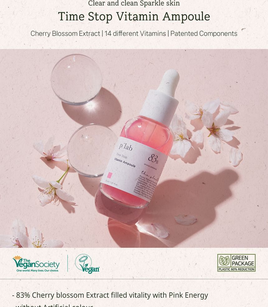 DE PLANTENBASIS - Time Stop Vitamine Ampul