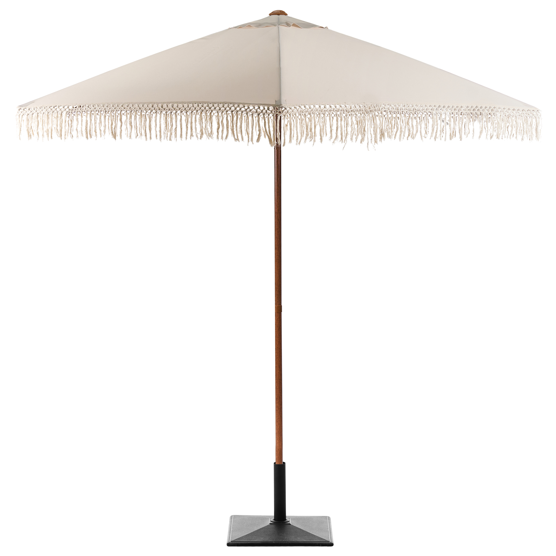 Beliani - MURASA - Tuinparasol - Beige -  258 cm - Polyester