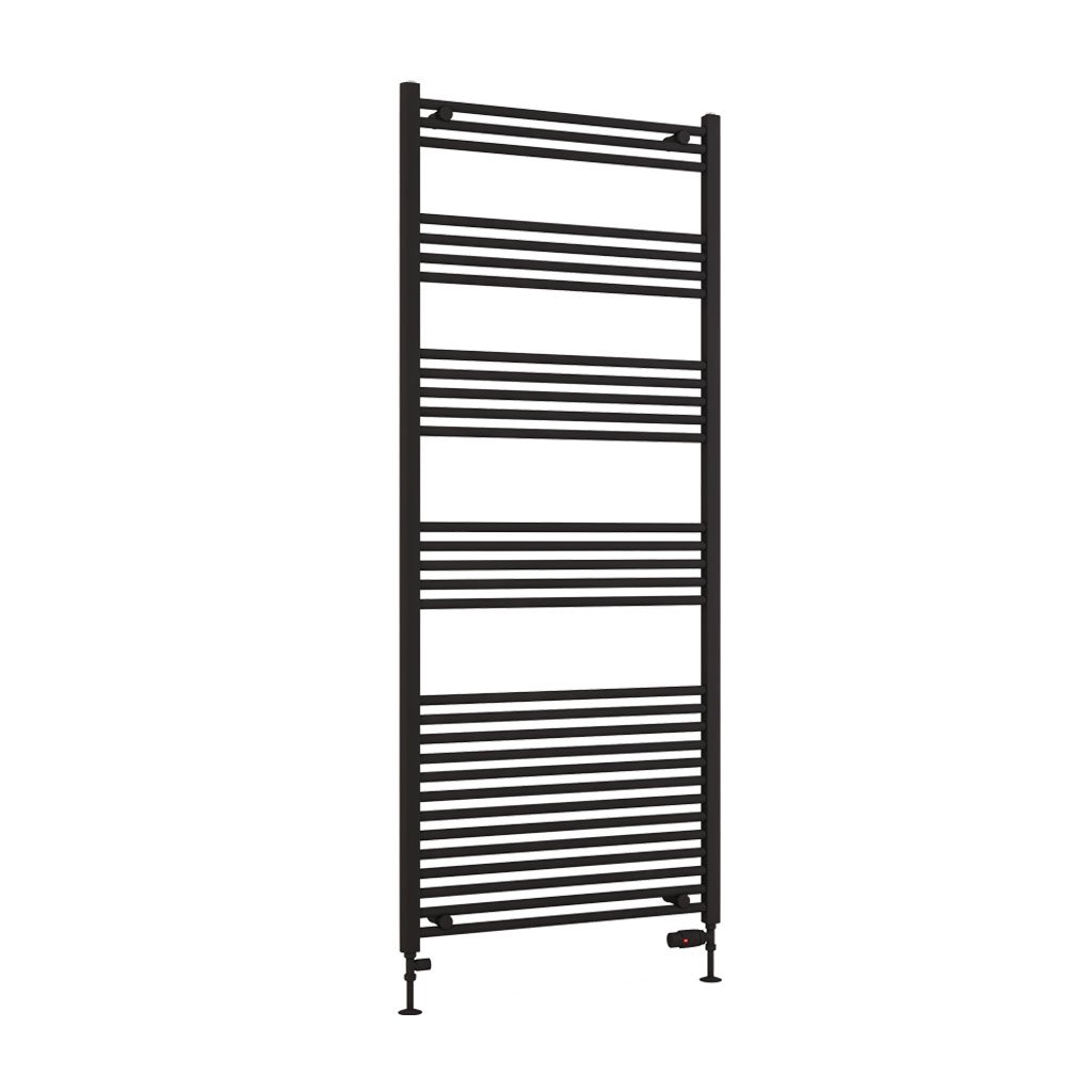 Eastbrook Wendover handdoekradiator 75x180cm 1193W zwart mat