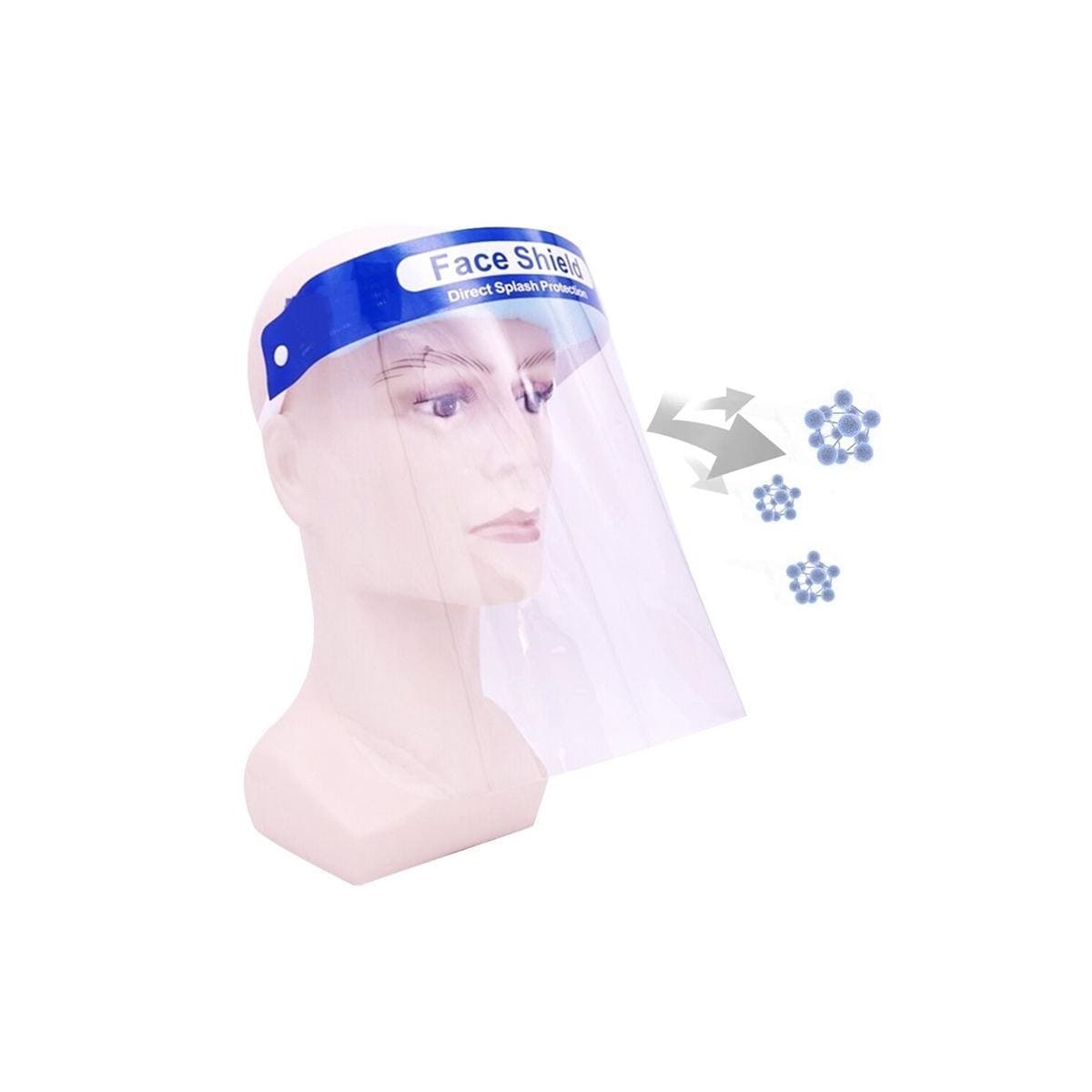 4-pack Visir / Beskyttende visir / Plast ansiktsskjerm