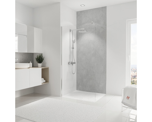 SCHULTE DecoDesign douchewandpaneel, betonlook, soft touch, 255 x 100 cm, D19010254 881