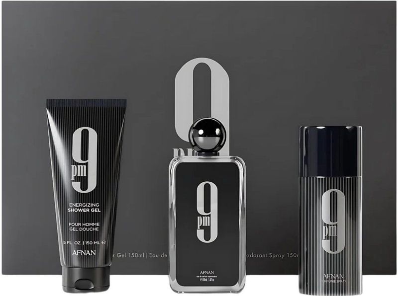 AFNAN 9PM - Geschenkset - EDP 100 ML - Douchegel 200 ML - Deodorant 250 ML