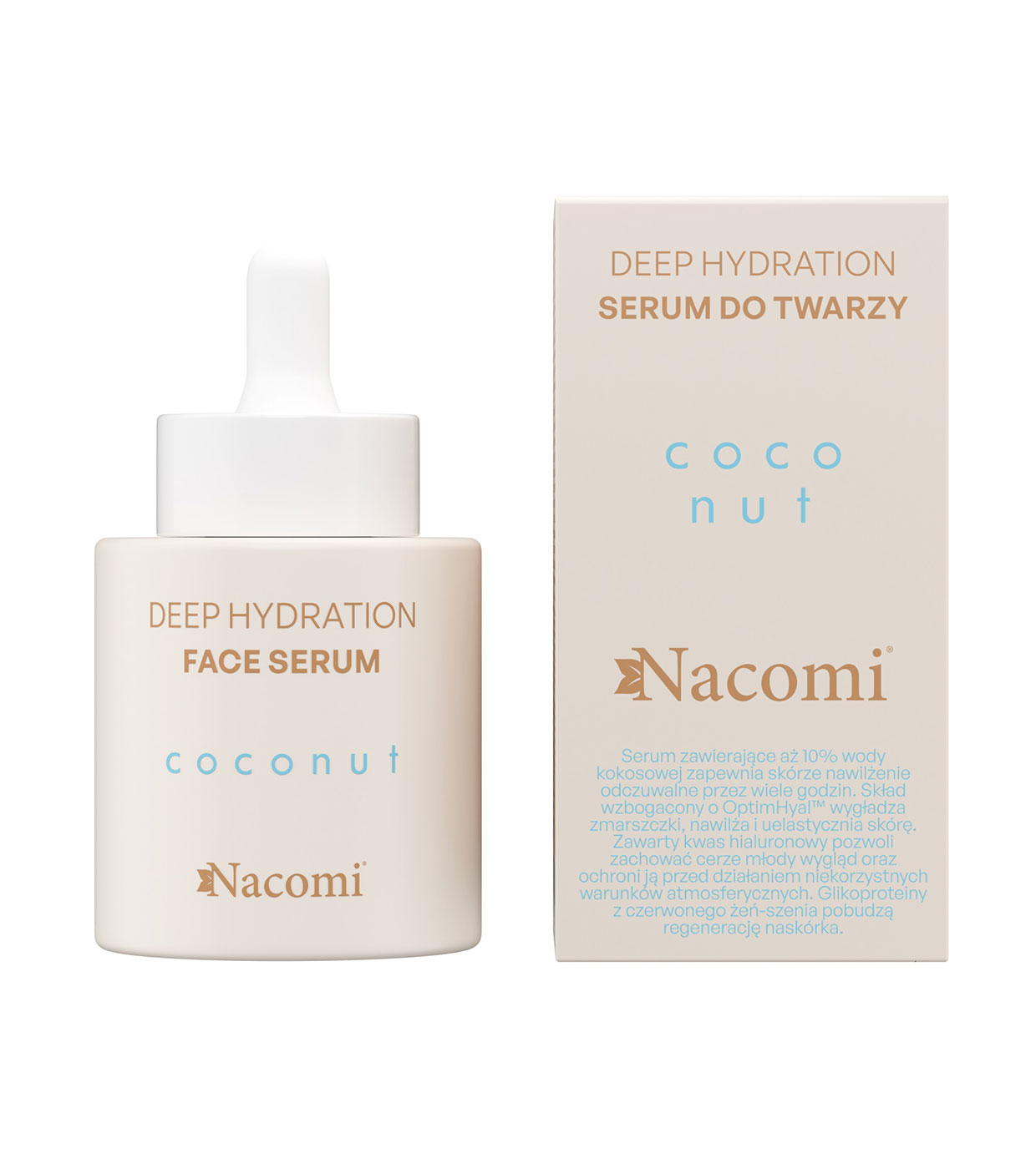 Nacomi - *Deep Hydration* - Sérum facial hidratante com coco