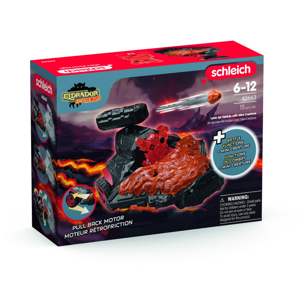 Køb Schleich Lava Jet Køretøj Med Mini-Kreatur