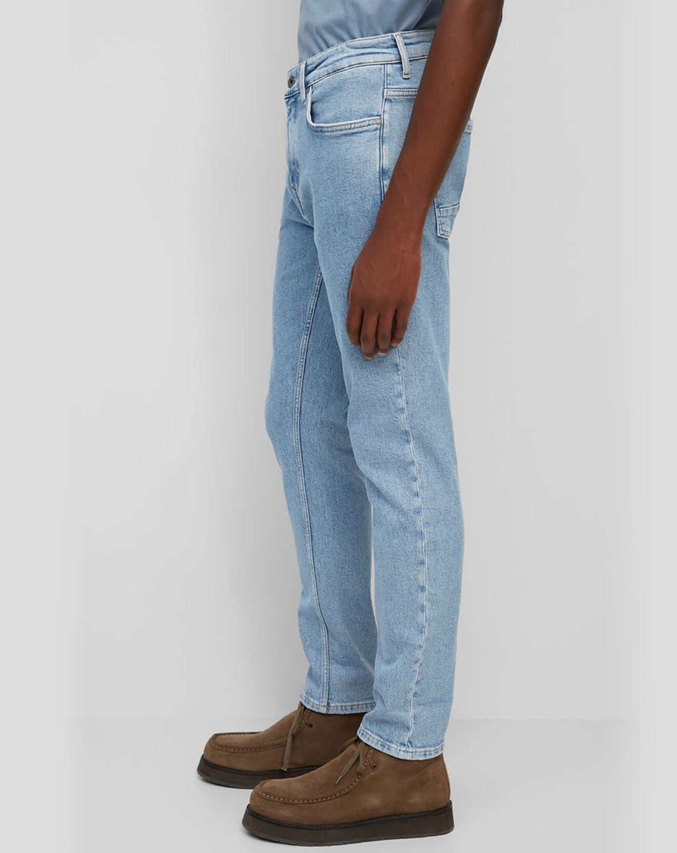 Marc O'Polo Jean Skee Tappered Coton Organic bleu clair