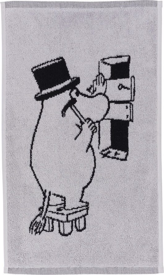 Iittala Håndklæde, Moomin Arabia, Mumifar Grå/sort