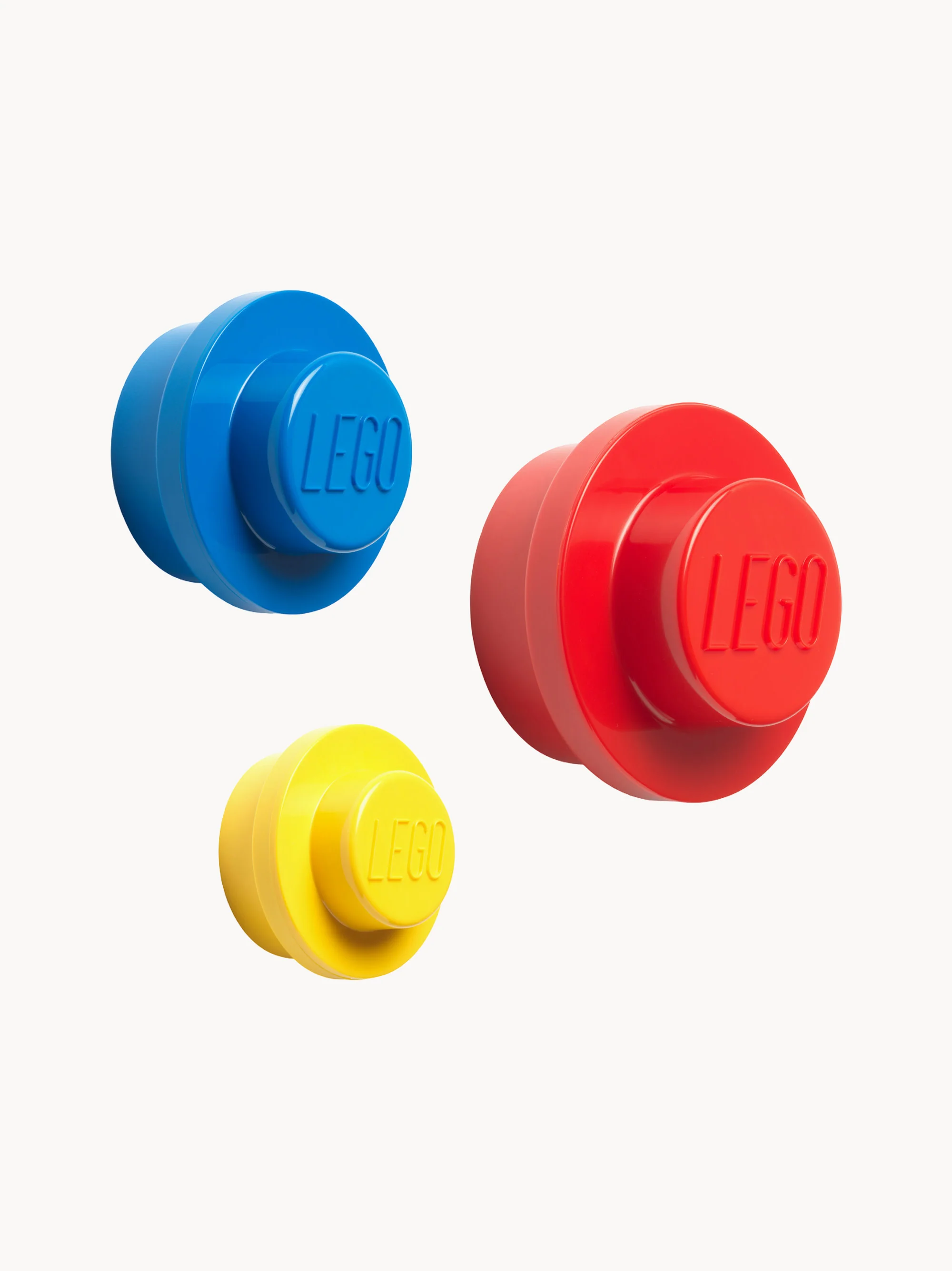 Kinderwandhaken Brick, 3-delig