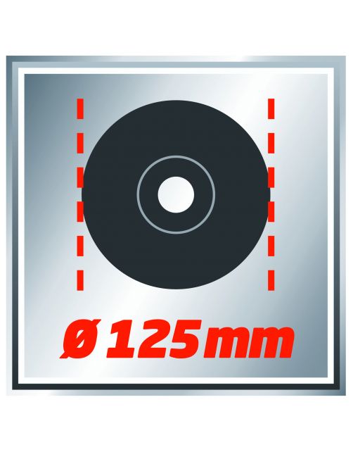 Einhell Haakse Slijper - Electrisch Gereedschap - 2.54 kg Rood Zwart Zilver
