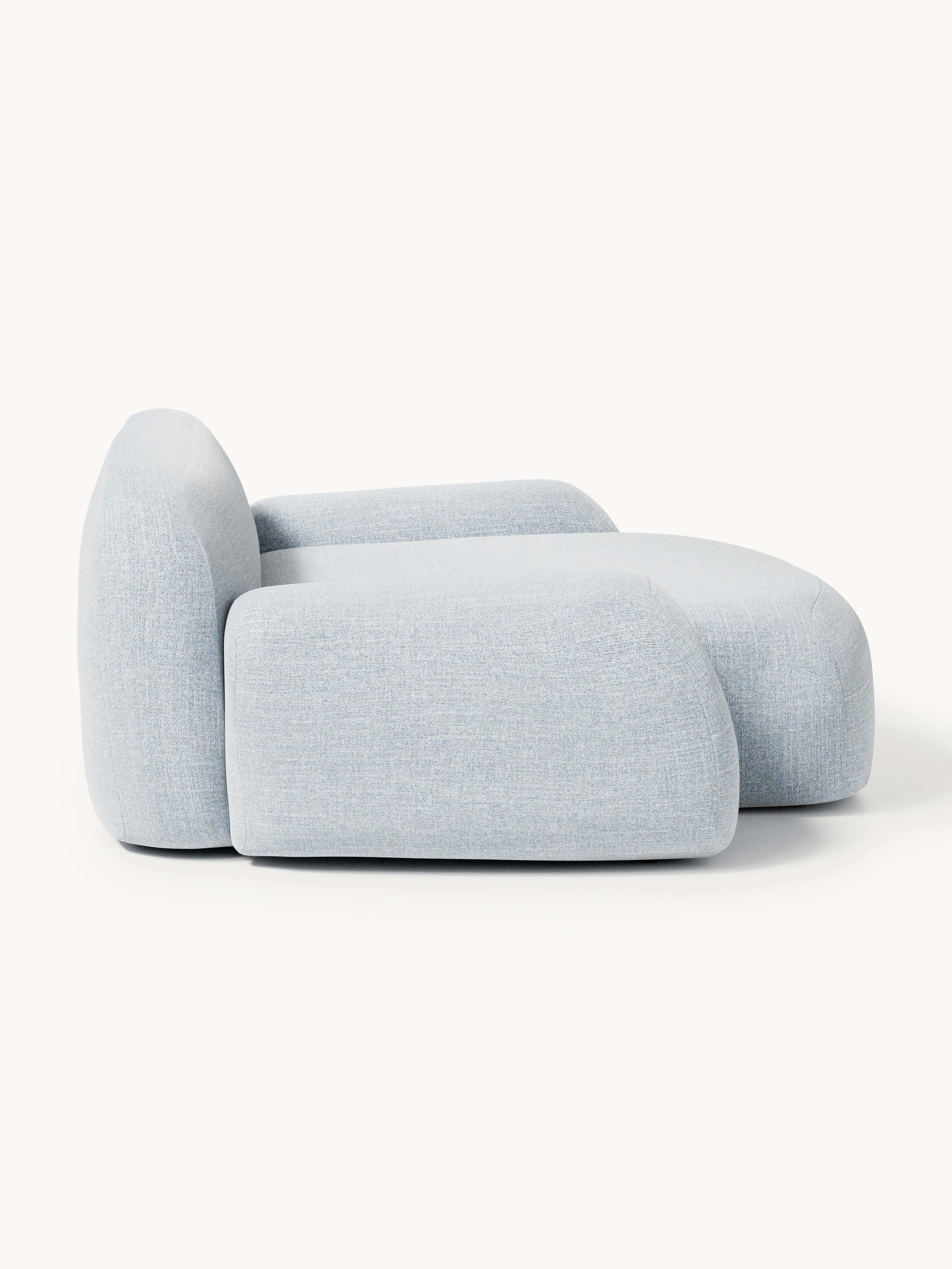XL bouclé loungefauteuil Wolke