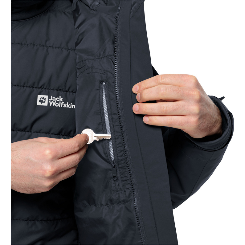 Jack Wolfskin Herren Glaabach 3in1 Jacke