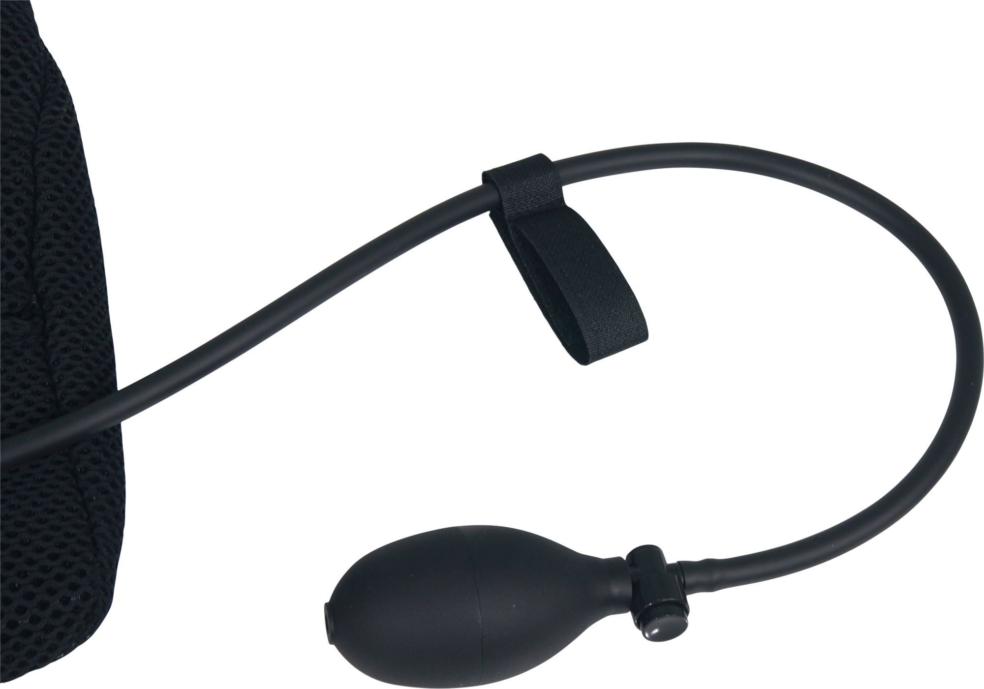 Crespo LS/237 Air Deluxe Lendenwirbelstütze / Lumbalstütze aufblasbar 53 x 20 cm schwarz