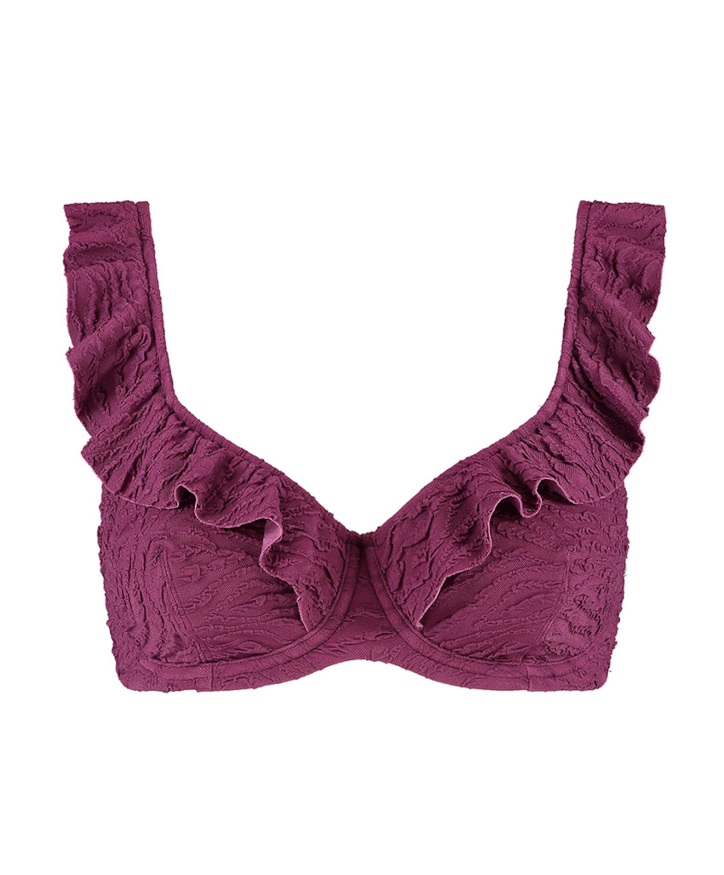 Beachlife Dames bikinitop paars