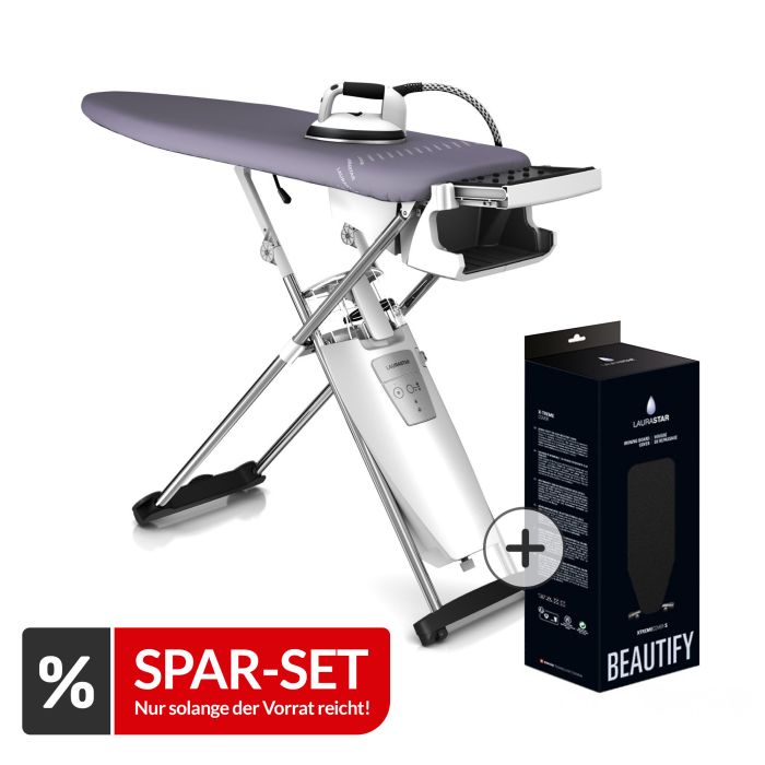LauraStar Bügelsystem S Pure Xtra + Bezug X-Tremecover