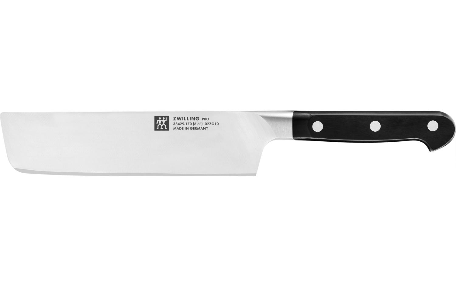 Küchenmesser Pro Nakiri 17 cm<br>Edelstahl Messer