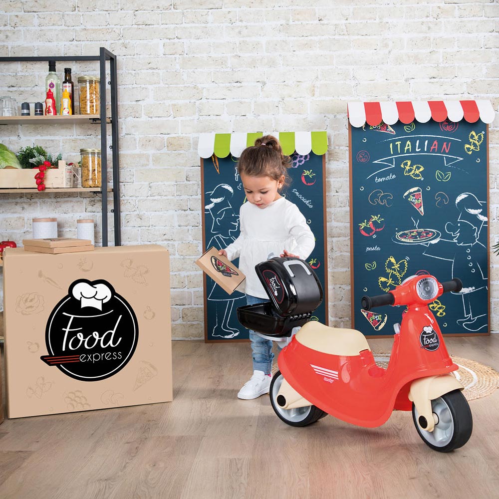 Smoby Scooter Ride On Food Express