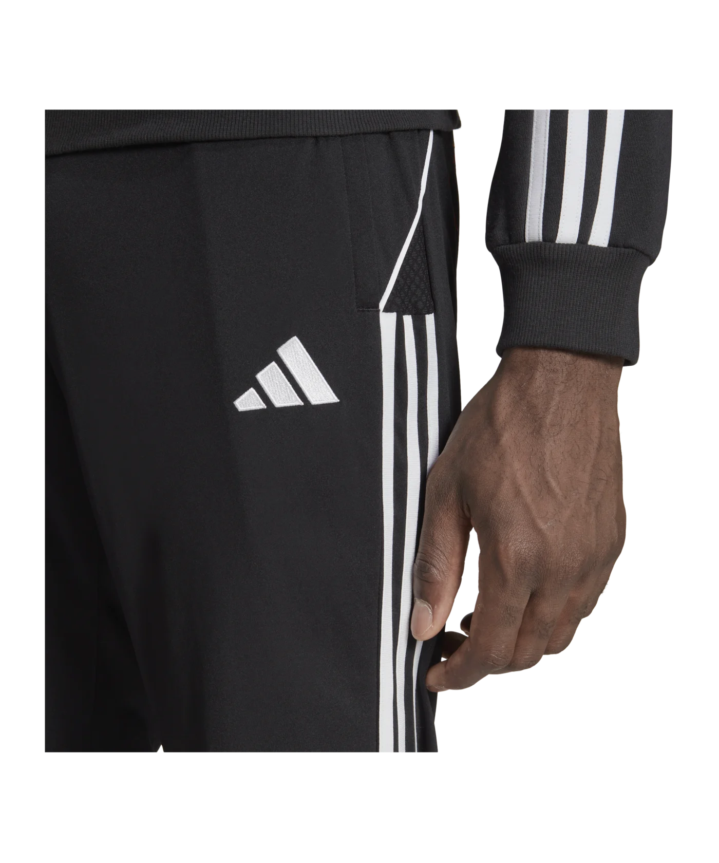 adidas Tiro 23 League 3/4 Trainingshose Schwarz