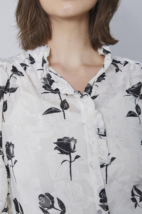 SisterS point witte dames blouse