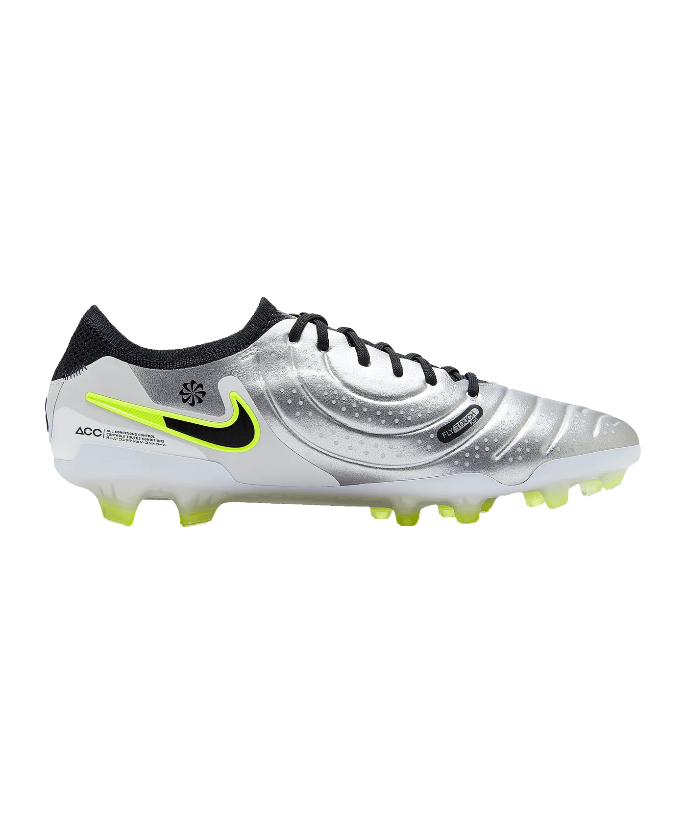 Nike Tiempo Legend X Elite FG Mad Voltage Silber Schwarz F001