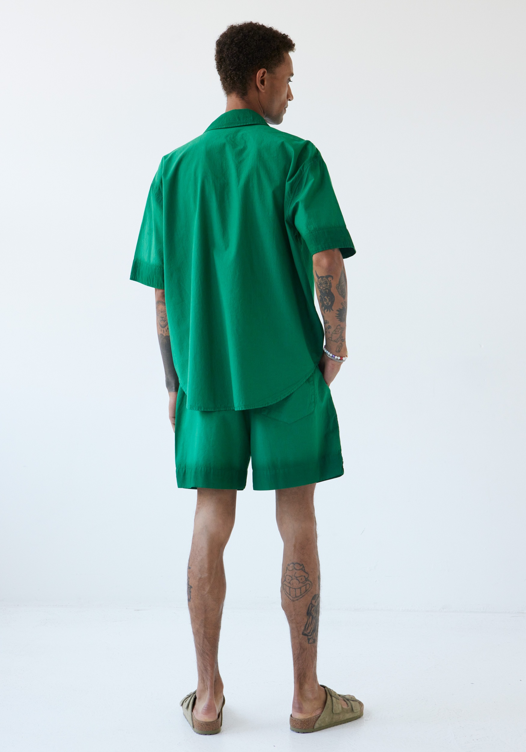 Lavie Kurzarmhemd John Spinach