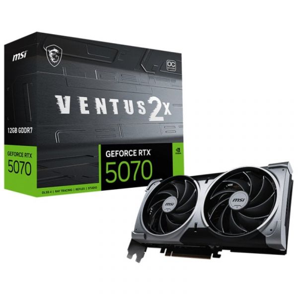 MSI GeForce RTX 5070 Ventus 2X OC 12GB GDDR7 DLSS4