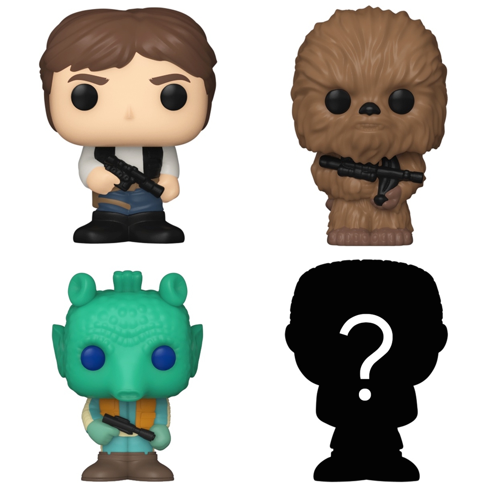 POP! Vinyl: Bitty POP Star Wars Han Solo 4er-Pack
