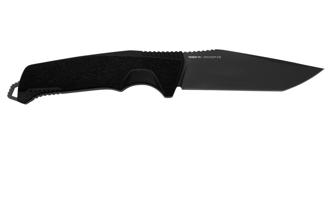 SOG Trident FX 17-12-01-57 Blackout, Straight Edge, vaststaand mes