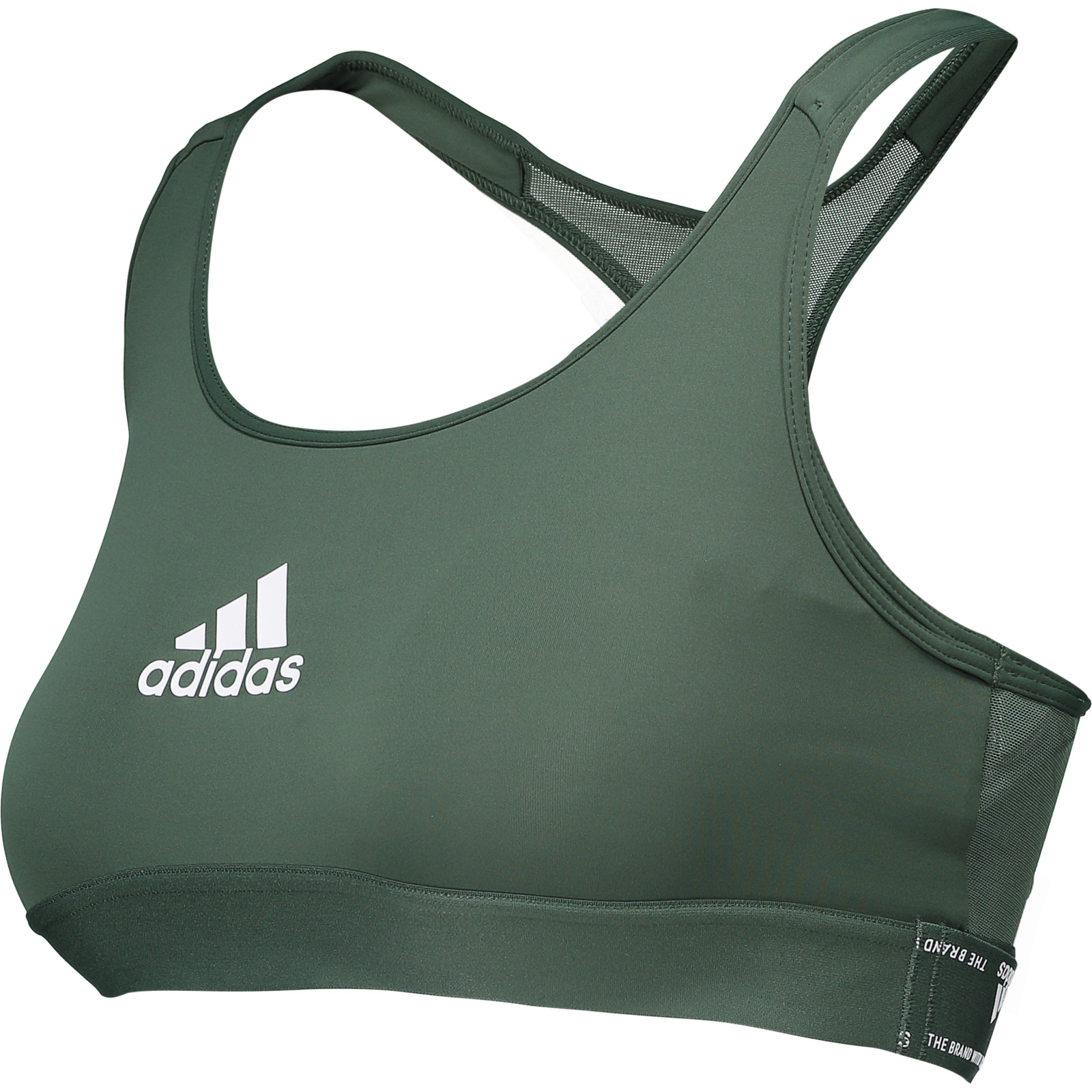 Adidas Damen-Bustier PWR MS Bra L, grün