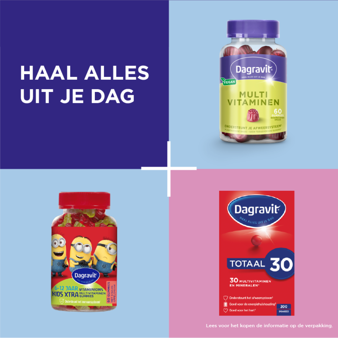 Dagravit Multivitaminen gummies (60 stuks)